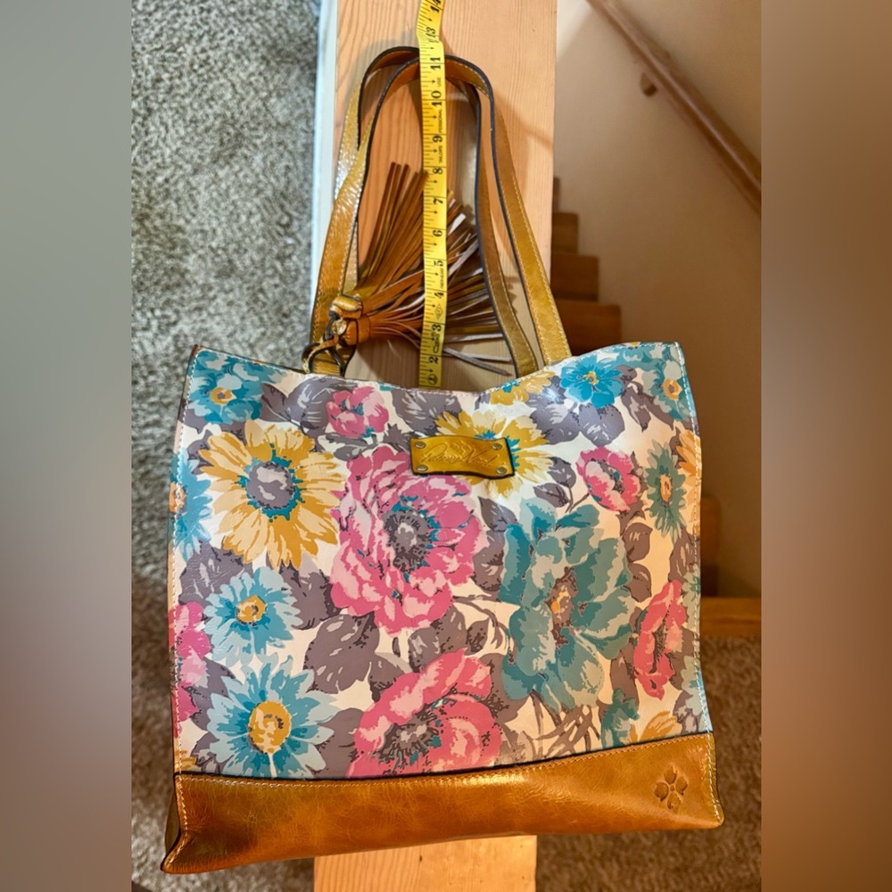 Patricia Nash First Bloom Leather Tote — New With Tags — Never Carried - Picture 7 of 14